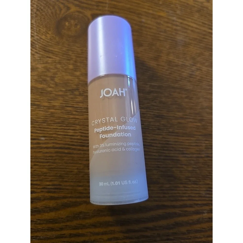 Joah Crystal Glow Foundation Peptide Infused MC030 Light‎ Medium Lot Of 2